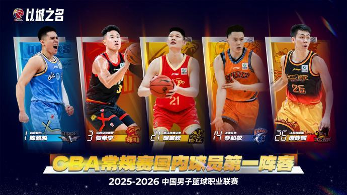 开云体育下载网址-CBA官宣最佳阵容：胡金秋贺希宁庞峥麟领衔一阵 周琦领衔二阵